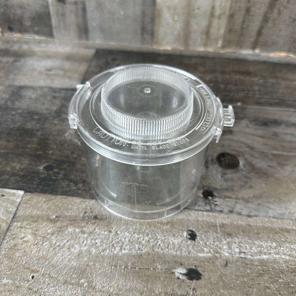 Toastmaster Chopster Mini Food Chopper Model 1111B Bowl‎ & Lid